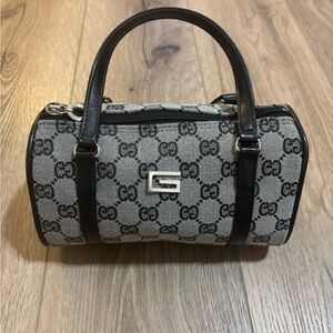 Stylish Black and Gray Designer Women's Bag